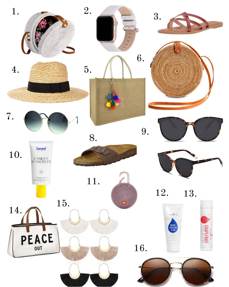 Spring Break Essentials Accessories