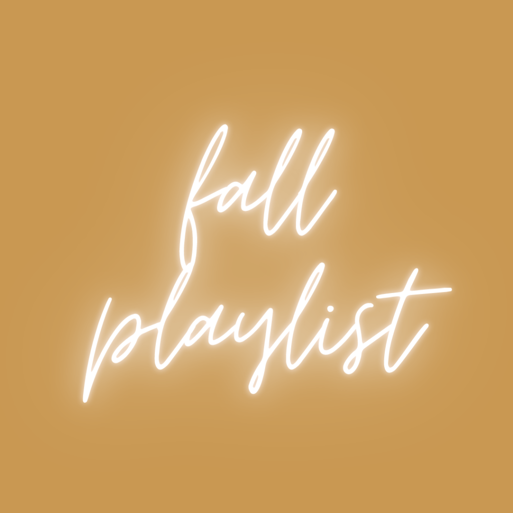 fun fall playlist